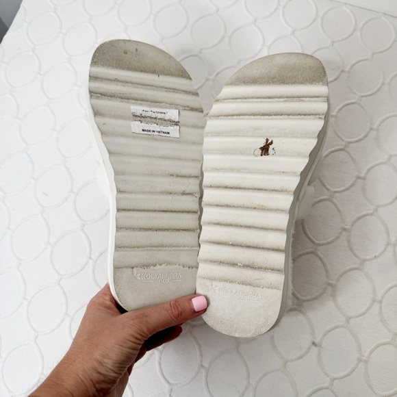 Koolaburra by UGG White Faux Fur Lined Size 8 - Picture 3 of 4